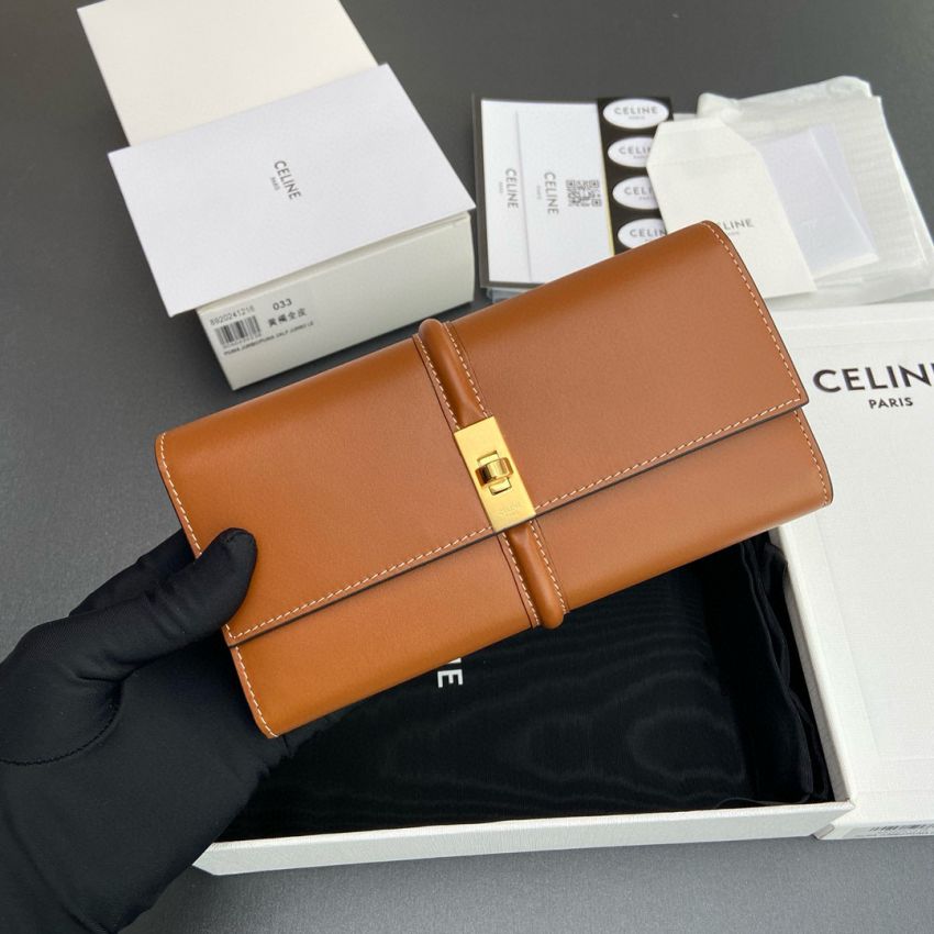Ce1i*e Long wallet-Tan