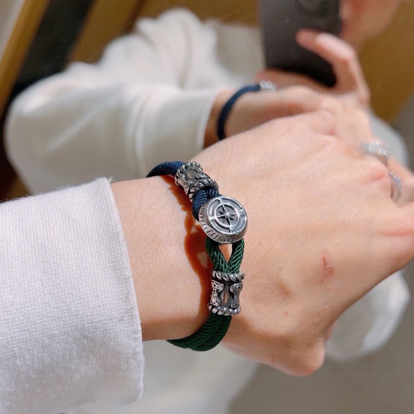 Gvc*1 Silver Bracelet