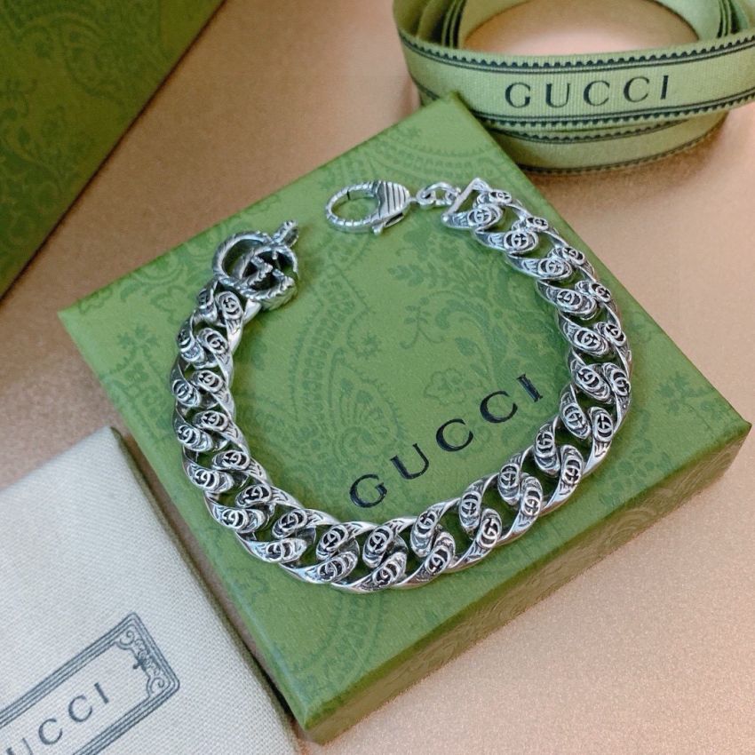 Gvc*1 Silver Bracelet