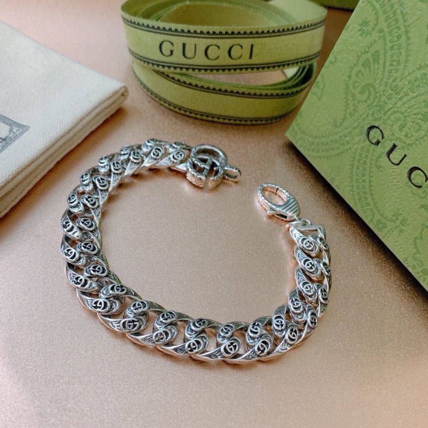 Gvc*1 Silver Bracelet