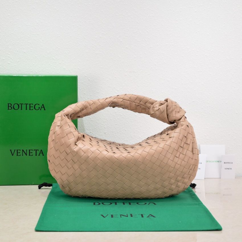 B0tt*ga Ven*ta Medium Jodie Shoudler Bag-Beige