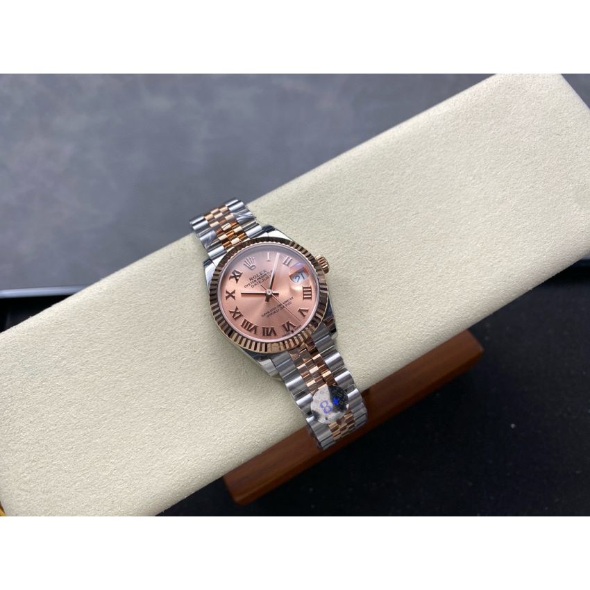 R01ex Lady Datejust 28mm, 31mm, Oystersteel  , 18k rose gold