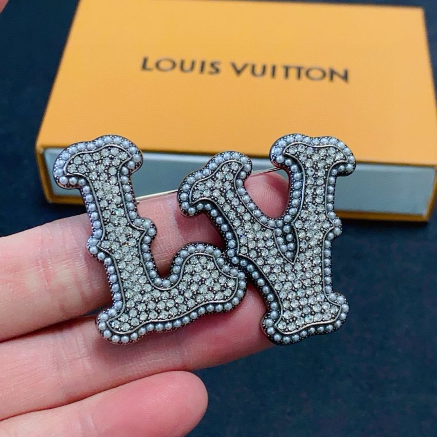 LV Brooch