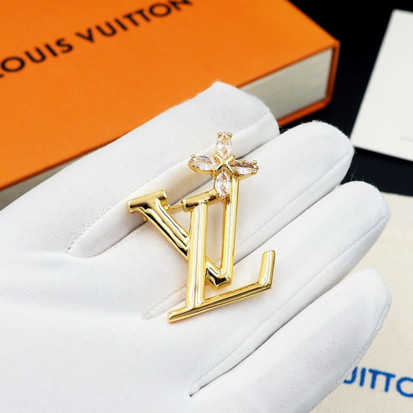 LV Brooch