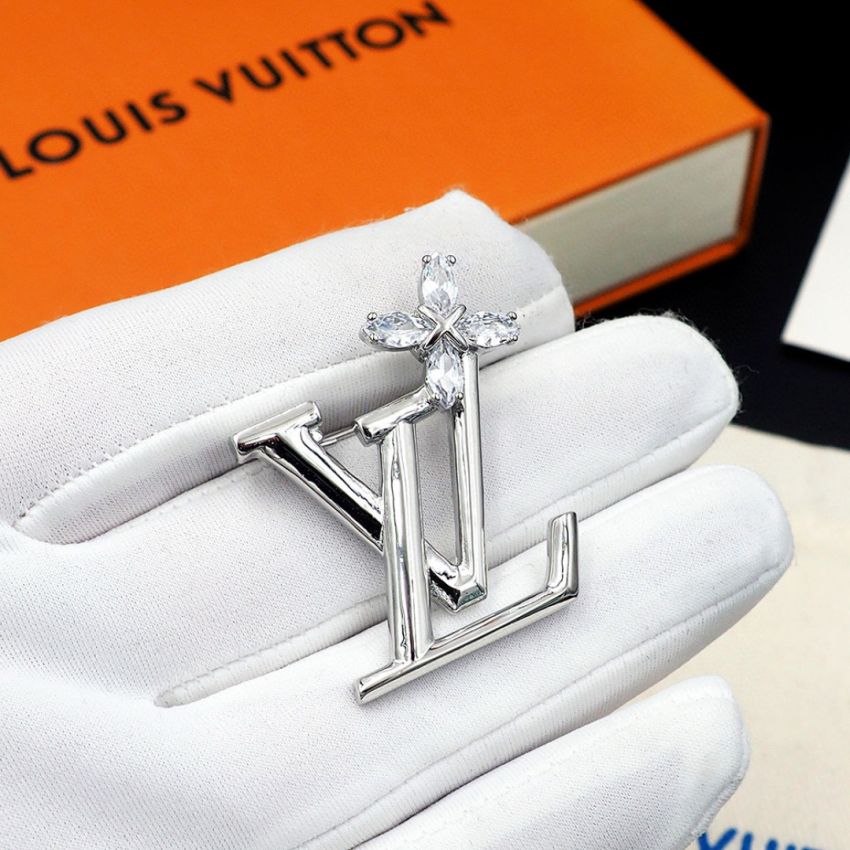 LV Brooch