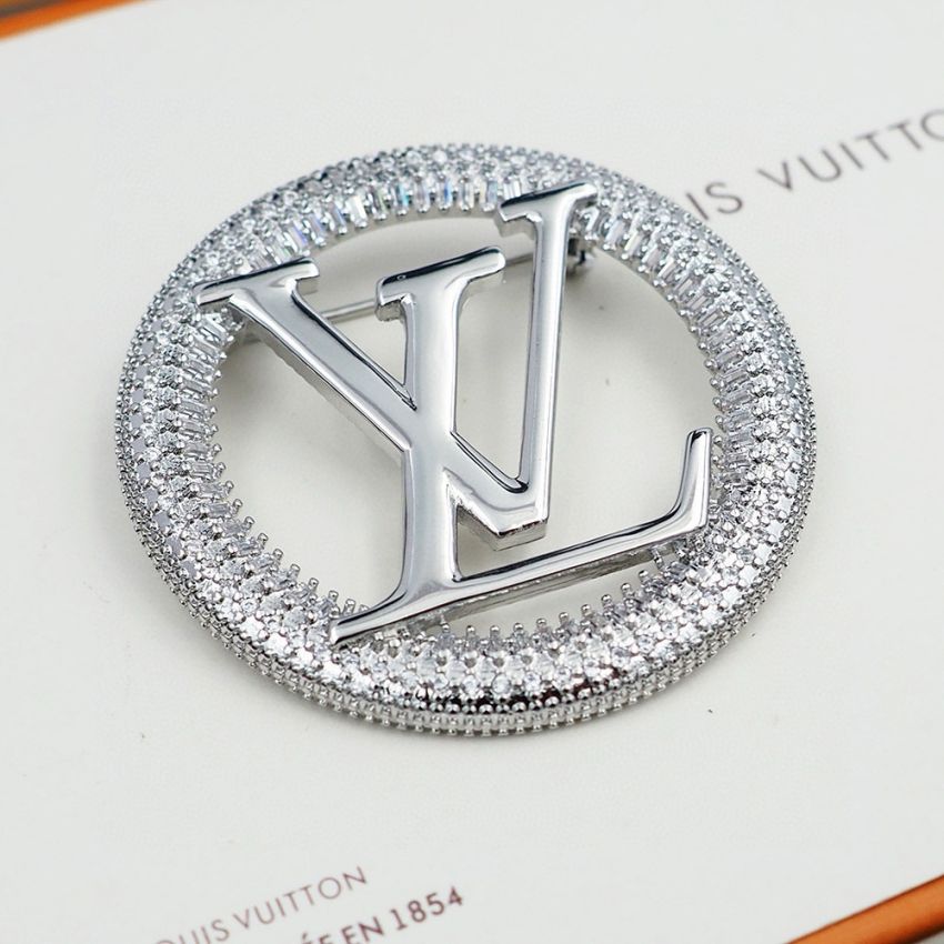 LV Brooch