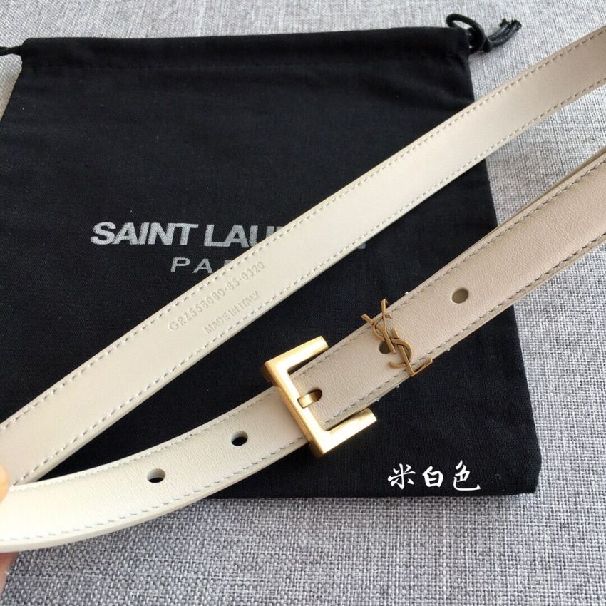 Sa1nt Lau*nt Cassandre Thin Belt