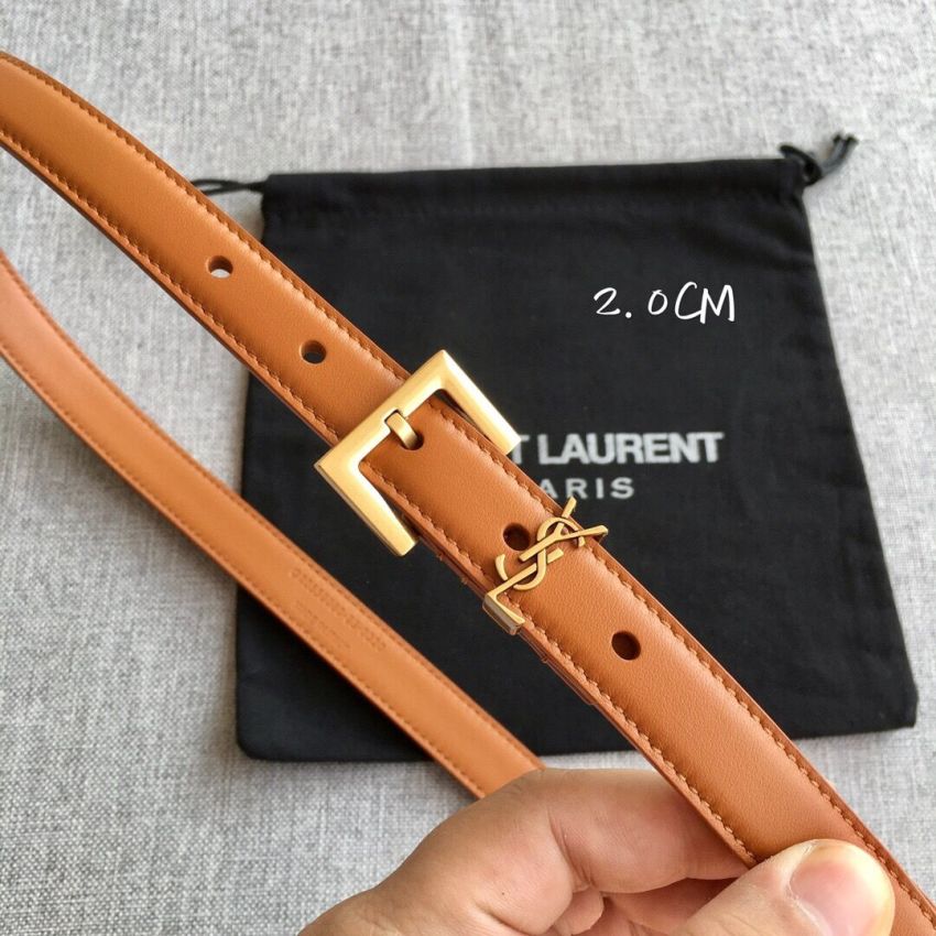 Sa1nt Lau*nt Cassandre Thin Belt